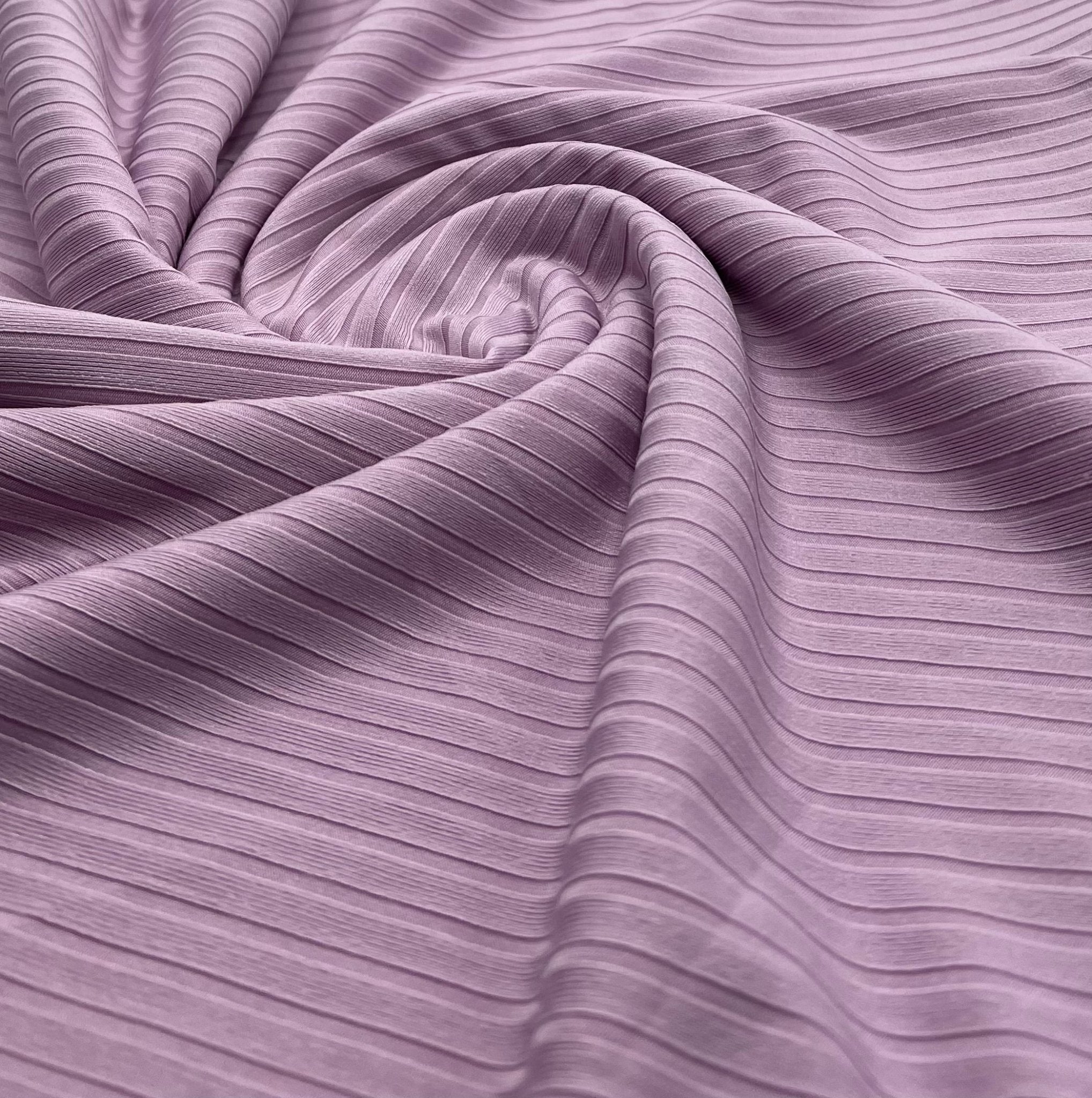 Lilac 8x4 Wide Rib Stretch Fabric - T9 Fabrics